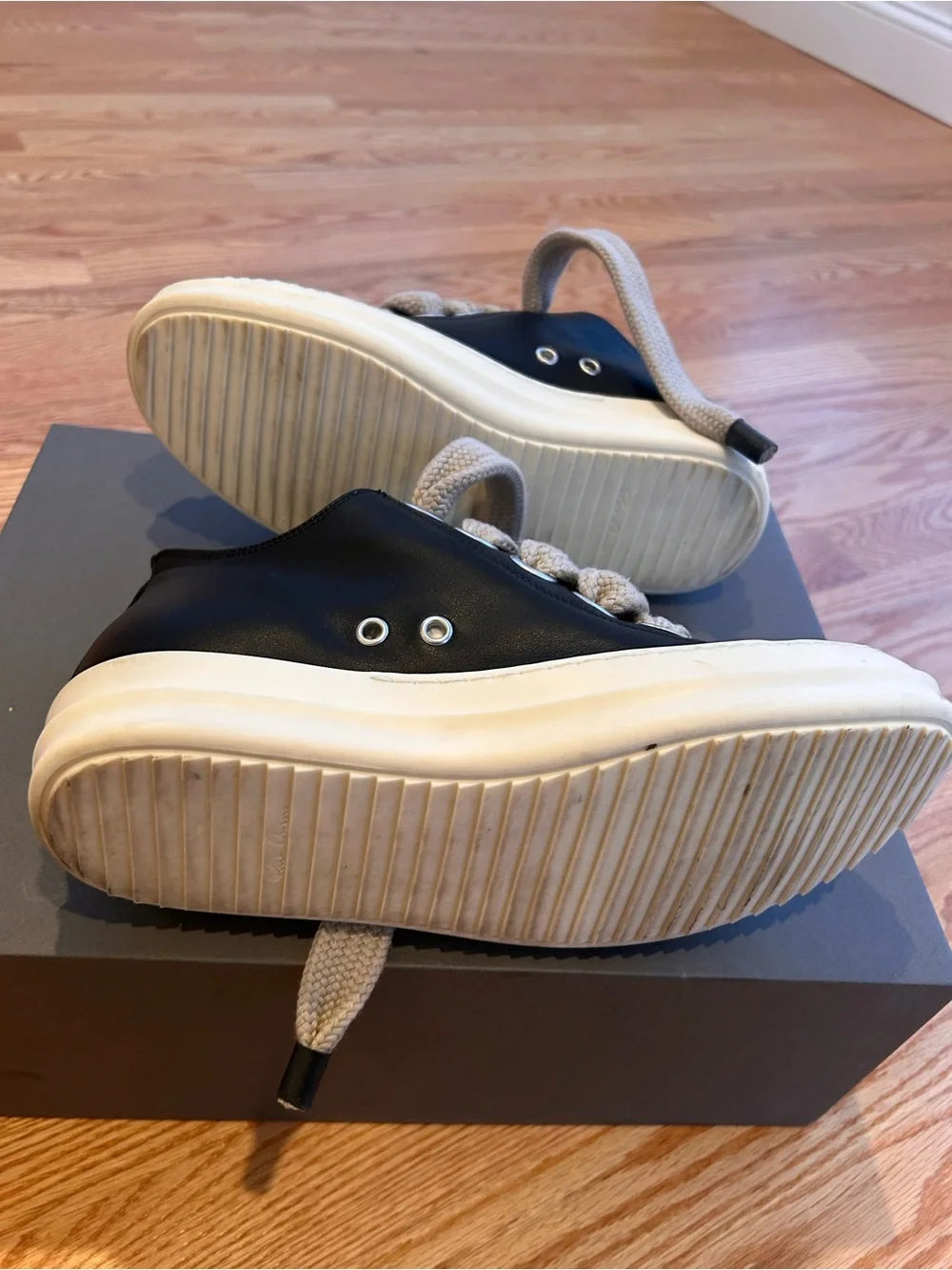 Rick Owens Jumbo Lace Low-top